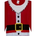 thumbnail image 2 of Boys Red Santa Claus Suit Christmas Holiday Knit Sweater X-Small, 2 of 2