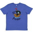 thumbnail image 3 of Inktastic Lil' Pirate pirate ship, blue bandana Youth T-Shirt, 3 of 5