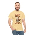 thumbnail image 4 of DJH Apparel | Pouty Cat: Have A Nice Day Funny Unisex T-shirt, 4 of 5