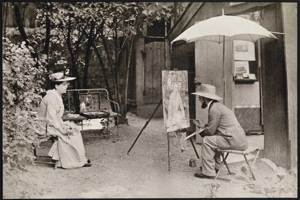 Lautrec Painting Berthe La Sourde 1890 Henri Marie Raymond De Toulouse-Lautrec Monfa 1864-1901 French Painter Printmaker Draftsman And Illustrator From A Photograph By Joyant From The Book Toulouse La