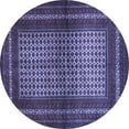 thumbnail image 1 of Ahgly Company Indoor Round Persian Blue Traditional Area Rugs, 7' Round, 1 of 4