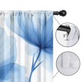thumbnail image 4 of Blackout Kids Curtains,Blue Pioneer Flower Childrens Insulated Curtains Set Of 2,Bedroom Essentials,Toddler Room Decor 42x54in(106x137cm), 4 of 4