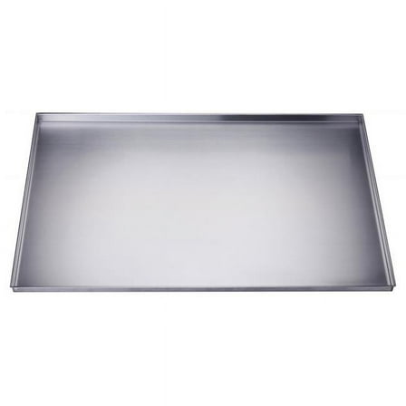 34 in. W Stainless Steel Under Sink Tray 36 in. Cabinet