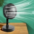 thumbnail image 6 of XGFHYJEH Desk Fan, Small Fan, Tabletop Fan, Small Desk Fan, Small Fans for Desk, Desk Fans for Home, Desk Fans Small Quiet, Portable Personal Electric Fan, Desk Fans under $15.00, 6 of 7