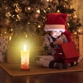 thumbnail image 5 of Christmas Snow Globes Lantern Musical 6H Timer Cylinder Glitter Snow Globe,Bronze Snow Globes Christmas Including 8 Songs Xmas Tree Snowman Decor, 5 of 9