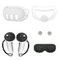 thumbnail image 2 of Ensemble de 5 Pcs pour Meta Quest3 Couvercle de Visage en Silicone Protection d'Objectif Remplacement pour Accessoires Quest3, 2 of 7