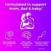 One A Day Pre-Pregnancy Multivitamin, Prenatal Vitamins, 30+30 Count
