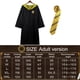 thumbnail image 4 of Magic Robe Cape Capa con capucha para juegos de rol para adultos y niños (Amarillo 2PCS XXL) Hugtrwg libre de BPA, 4 of 9