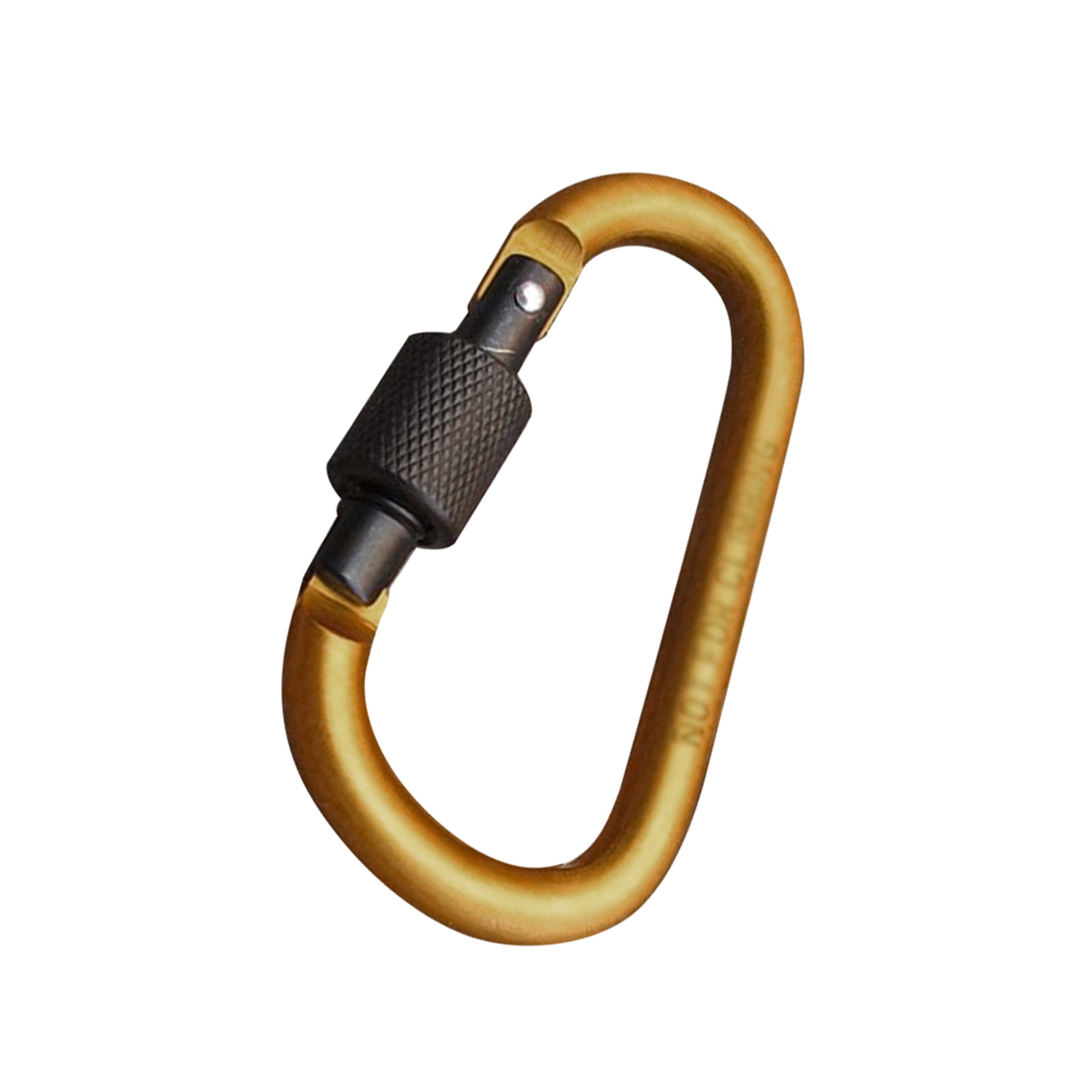Details about   6pcs Outdoor Carabiner D-Ring Clip Hook Snap Spring Lock Key Chain Buckle Tools 