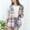 Pink, variant on VgaVtl Plaid Women's Shirts Hooded Long Sleeve Womens Plus Size Tops Workout Casual Pink Button Down Loose Shirts,L