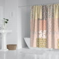 thumbnail image 2 of Pioneer Flower Floral Print Pattern Shower Curtain 72"x72" ,Bathroom Decorative Shower Curtains Set with 12 Hooks,Modern Waterproof Washable Shower Curtain, 2 of 6