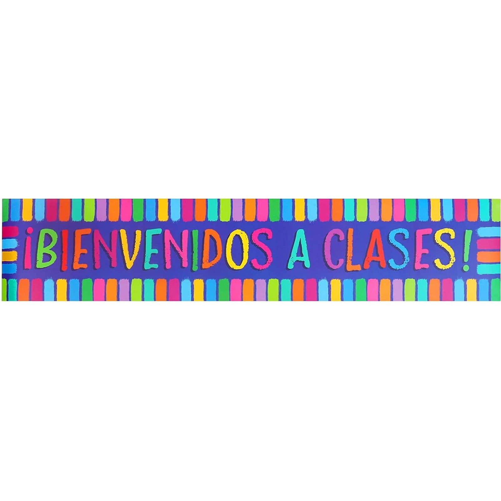 Bienvenid@s Zarape Banner for Spanish Classroom