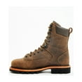thumbnail image 3 of Hawx Men's 8" Insulated Lace-Up Waterproof Work Boot Composite Toe Brown 9.5 EE  US, 3 of 7