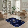 thumbnail image 2 of ODIKA Large Constellation Galaxy Meteorite Formation Themed Planetary for Home Office, Gaming Room, Under Desk, Non-Slip Chair-Friendly, 2 of 7