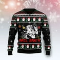 thumbnail image 5 of Christmas Ugly Knitted Sweater Xmas Santa Claus Animal Colorful Tattoo Retro Unisex 3DPrint Funny Harajuku Casual Long Sleeves 9 (Sweater,S), 5 of 7