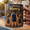 Black, variant on Personalized Basketball Stepdad Magic Mug with Children Names, Best Dad Gift