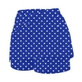 thumbnail image 6 of BODOAO Athletic Skirt with Shorts Womens Golf Skirts High Waisted Tennis Skirt Tummy Control Polka Dot Skort with Pockets Elastic Yoga Solid Color Shorts Lightweight Joggers Sky Blue S, 6 of 6