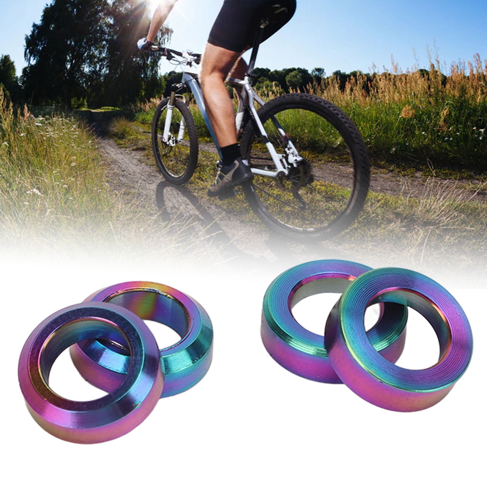 4pcs Bike Brake Caliper Spacer Mountain Bike Concave And Convex Disc Brake Bicycle Spacer Bicycle Washers Walmart