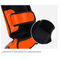 thumbnail image 2 of Protector de piernas de combate, protector de piernas de boxeo sanda para niños profesionales con empeine, protector de espinillas, protector de piernas de taekwondo, entrenamiento para adultos, 2 of 4