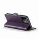 thumbnail image 2 of Funda tipo cartera iPhone 12 Mini con cierre magnético, RFID, tarjetero, soporte, carga inalámbrica, 2 of 5