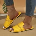 thumbnail image 5 of Quaouag Sandals Slides Womens Open Toe Mule Slip On Slide Shoes, 5 of 7