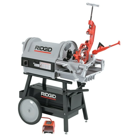 - Ridgid Model 1224 Power Threading Machine, 1/2 in to 4 in (NPT) Pipe Capacity