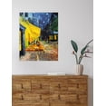 thumbnail image 2 of DECORARTS - Cafe Terrace At Night by Vincent van Gogh. Giclee Print on Canvas Wall Art for Home or Office, Ready to Hang, 2 of 7