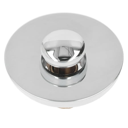 

Sink Drain Plug Sink Plug Bathroom Sink Stopper Press Popping Up Anti Clogging Brass Stainless Steel Basin Sink Drain Plug
