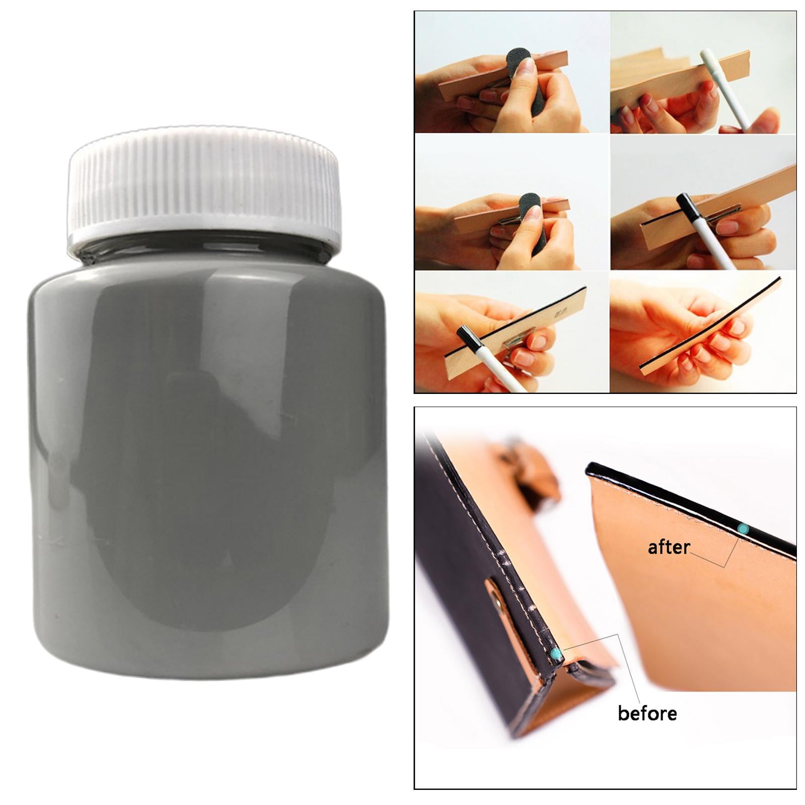 HILABEE Furniture Leather Colouring - Leather Color Restorer for Furniture, Leather Color Repair for Faded & Scratched , Cars, Shoes And Clothing Crafts , Gray