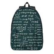 Experiment and Laboratory Backpack, Scientific Formula Design, Biology Student School Bag, Science Rules School Travel Daypack