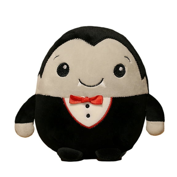 BAELLERT Funny Halloween Stuffed Toy Cartoon Pumpkin Skull Monsters Zombie Bat Doll Horror Plush Toy Halloween Party Decoration Props Kids Halloween Gift