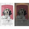 thumbnail image 2 of Caroline's Treasures LH9142CNL English Setter Hearts Love and Valentine's Day Portrait Ceramic Night Light, 6x4x3",, 2 of 2