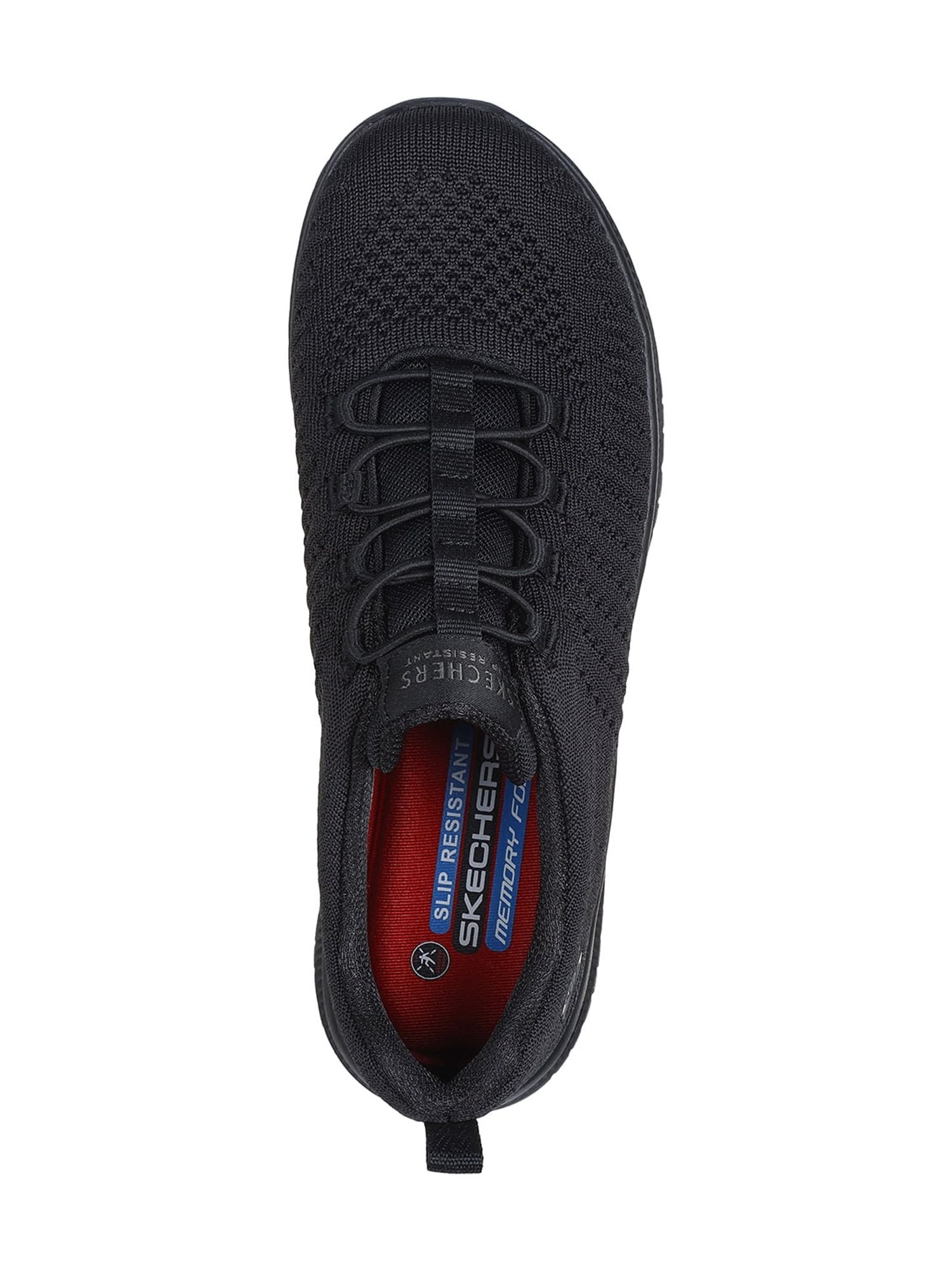 Skechers Work Women's Virtue Slip On Bungee Low Profile Athletic W/Slip Resistant