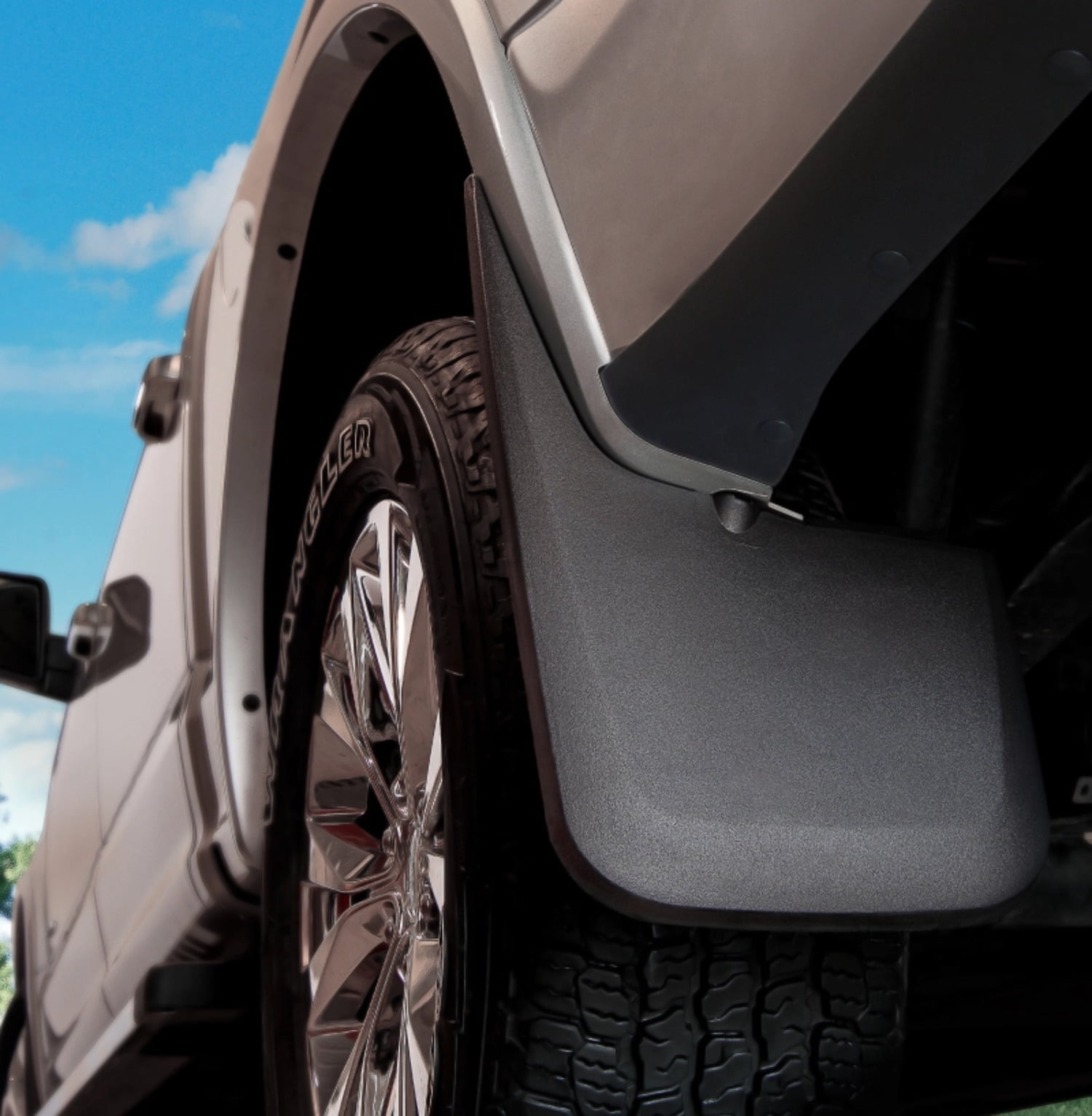 Husky Liners 56811 Custom Molded Front Mud Flaps Fit 2004-2012 Chevrolet Colorado/GMC Canyon w/ Large OE Fender Flares