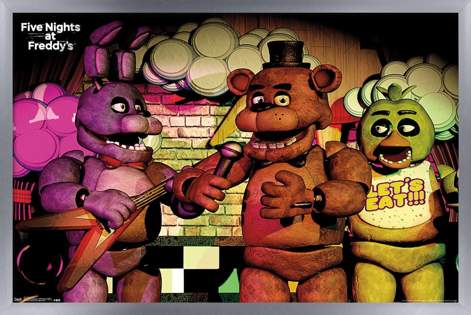 Five Nights at Freddy's - Ultimate Group Wall Poster, 14.725