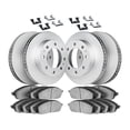 thumbnail image 3 of KarParts360 For Ford F-250/F-350 Super Duty 2010 2011 Brake Rotors Set Front And Rear | Cast Iron | Vented | Excluded Calipers | Commercial/Fleet Duty Driving Style | Plain Rotor Style, 3 of 4