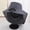 B_ Dark Gray, variant on UTSJKR Solar Fan Hat Men and Women Sun Visor Wide Brim Cooling Hat for Outdoor Summer Camping Beach Fishing USB Solar Powered Pink
