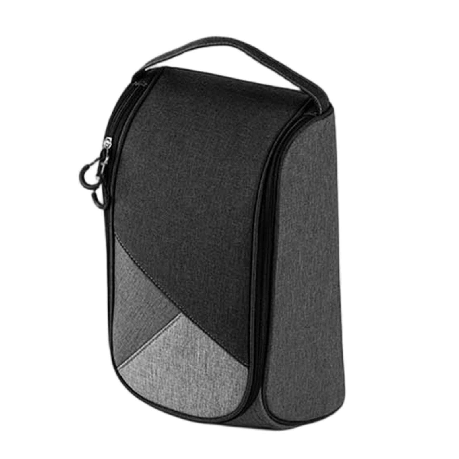 harayaa Golf Shoe Bag Breathable Sports Shoe Carrier Bag for Men Women Travel Hiking Gym black
