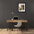 thumbnail image 3 of Poinski, Dianne 19x24 Black Ornate Wood Framed with Double Matting Museum Art Print Titled - Montefioralle Door, 3 of 4