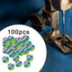thumbnail image 3 of 100 Uds. Botones de resina para coser mm forma forma forma agujeros botones sanales para coser álbumes de recortes y manualides DIY Soledad botones redondos, 3 of 7