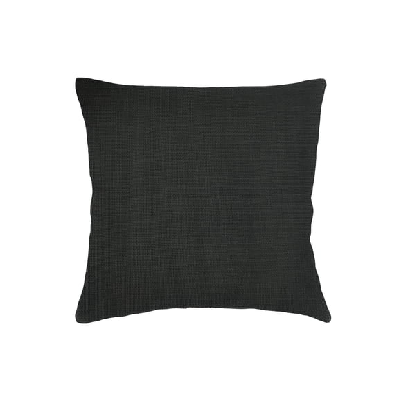 So Soft Linen Black Pillow 20x20 24x24 / Down Alternative