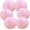 Pink, variant on 6Pcs White Paper Lanterns Decorative Chinese/Japanese Hanging Round Paper Lanterns Lamp for Birthday, Wedding, Christmas, Bridal, Home Decor, Party Decoration