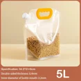 thumbnail image 1 of Bolsa de almacenamiento de granos, bolsa portátil a prueba de insectos, a prueba de humedad, para mantenimiento fresco, reciclable, transparente, 1 of 5