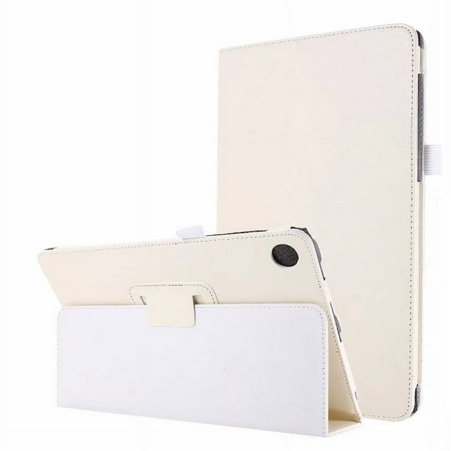 Étui pour Tablette pour Lenovo Tab M10 Plus, Étui 10,3 Po TB X606F X606X à Rabat, Support, Étui pour Lenovo Tab M10 FHD Plus, Étui beige Blanc M10 Plus (10,3 Po)