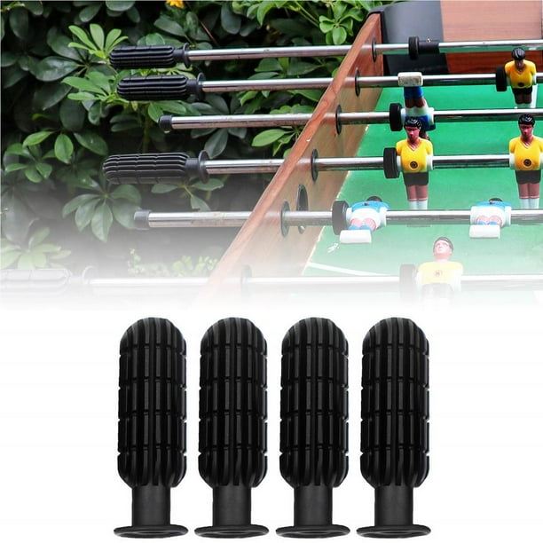 8 Mangos De Repuesto Para Fútbol De Mesa – Agarre De Plástico Antideslizante Con Diseño Dentado, Diámetro De Agujero 12,7 Mm, Ideal Para Niños Y Adultos