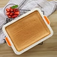 thumbnail image 4 of Coofit Cake Pan Rectangular Silicone Non-stick Baking Mould Bread Baking Pan Cake Mold, 4 of 10