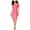 Pink - brightpink, variant on Trina Turk Womens Caladium Cutout Sheath Dress, Pink, 6