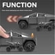 thumbnail image 3 of Miniature Models Large Scale 1:24 Cyber Pickup OffRoad Vehicle Metal Alloy DieCast Car Model Toy Sound Light Hobby Collector's Item Replica (Sil, 3 of 5
