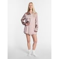 thumbnail image 2 of Kacey Lee Women's Satin Sleep Shirt with Long Sleeves, Size XS-XXL, 2 of 5