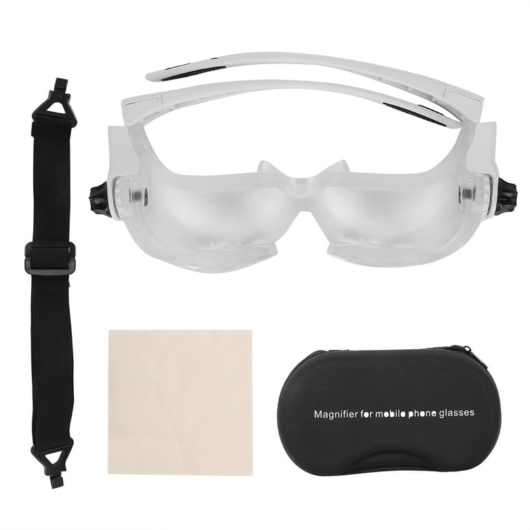 Headband Magnifier,Head Mount Magnifying Glasses Folding Magnifier